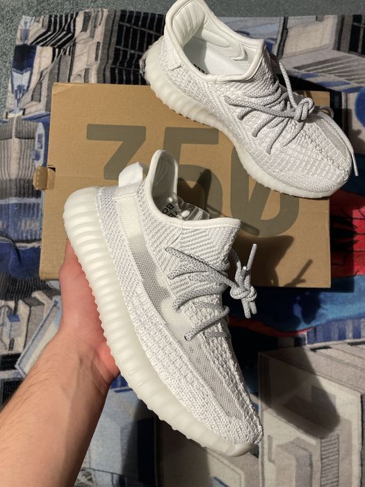Yeezy 350 Boost White Static Reflective Marimea 38