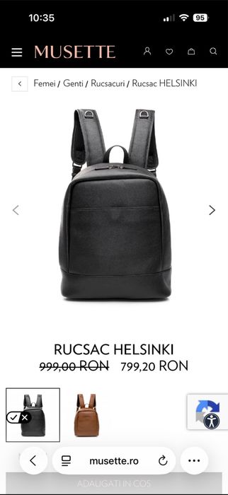 Rucsac “Helsinki” Musette