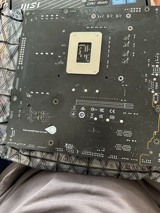 Материнская плата MSI B760m-P DDR5