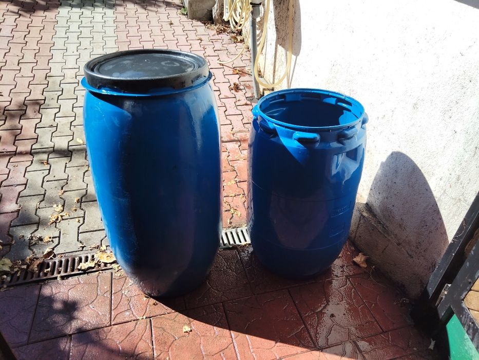 Butoaie plastic diferite marimi