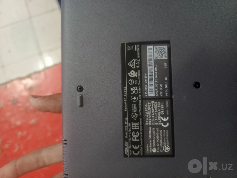 ASUS CELERON noutbuk 2023 1 oy ishlagan 4ga 1terabayt hdd