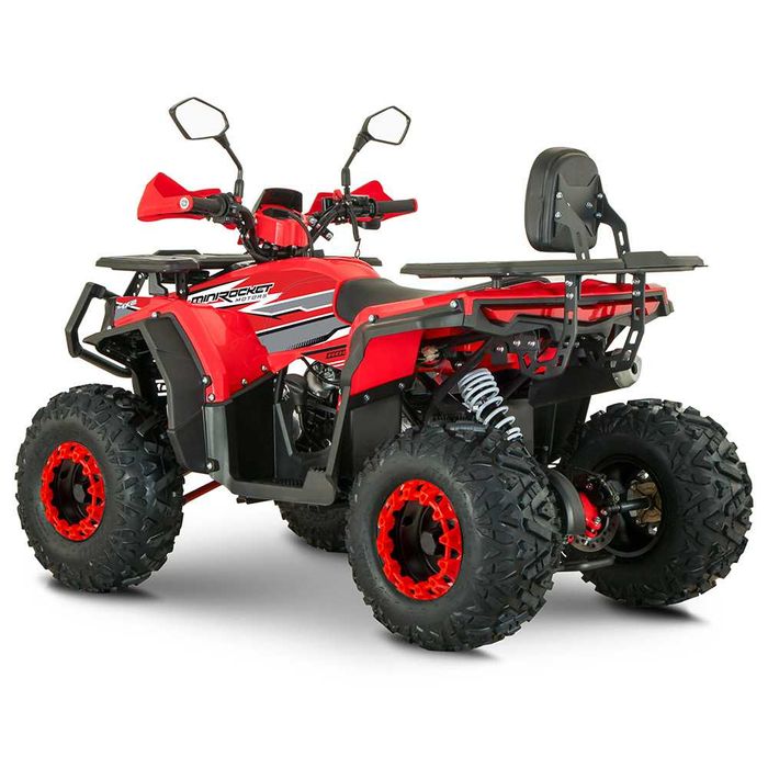 Atv 125cc RockRider 8" semi-automat 4T benzina rosu