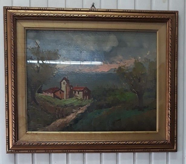 Tablou Pictura semnata in ulei