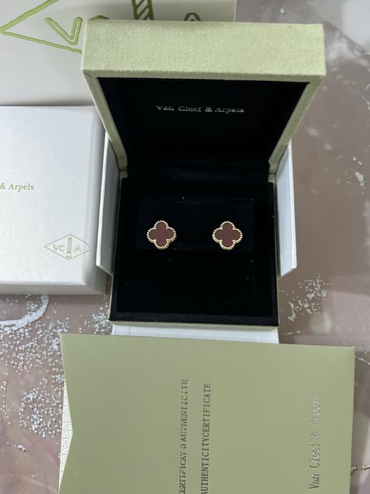 Van cleef серьги 1:1 Золото 585 проба.