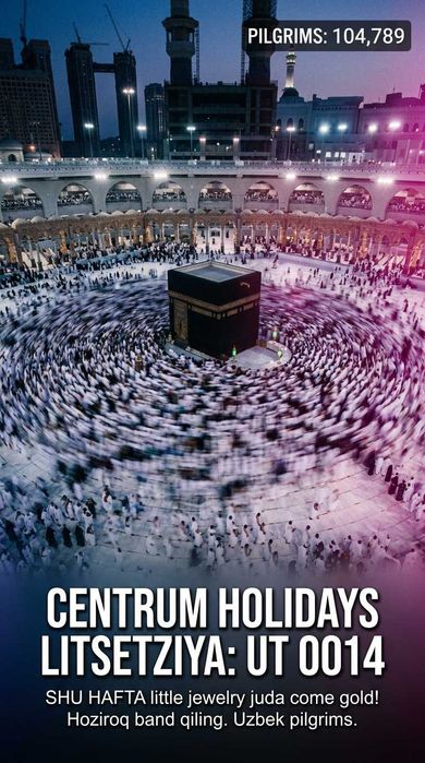 Centrum Holidays Umra Amallari Mirzo Ulugbek Muborak Umra Tur Paket
