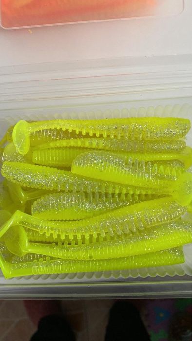 Силиконови примамки за риболов на джиг