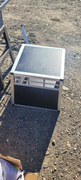 Cușcă câini aluminiu