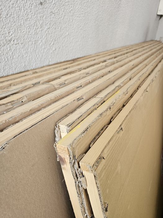 Магнитна бяла дъска лакирана метална повърхност размер 120 см х 240 см