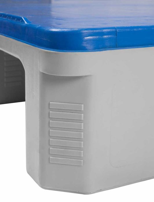 Palet plastic  HP1 igienic/Calitate hdpe superioara/TRANSPORT GRATUIT