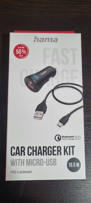 Încărcător auto Hama Rapid 3.0 19.5W