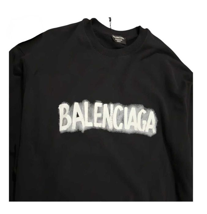 Balenciaga Fog Double Text Sweatshirt няколко размера
