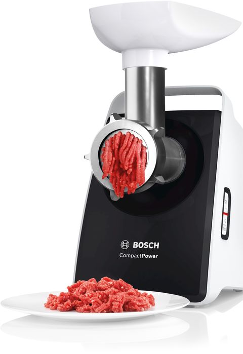 Месомелачка Bosch MFWS440B, 1900W, 2.5 кг/мин, Нож с 2 ръба