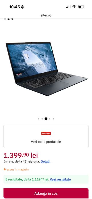 Laptop Lenovo Idea Pad 1L