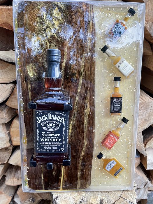 Tablou ideal pentru cadou din lemn+ rasina epoxidica