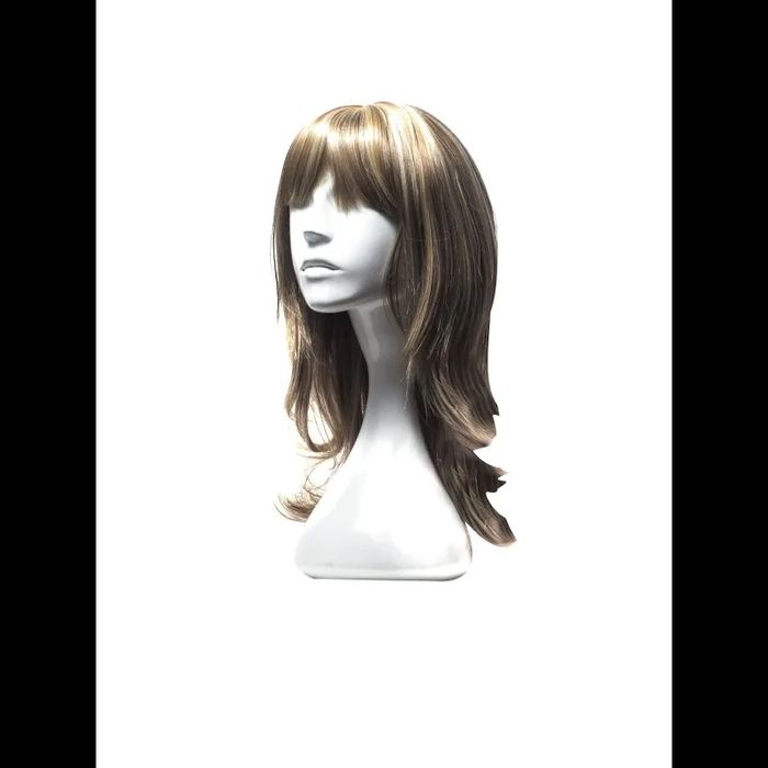 Peruca sintetica blond cenusiu ombre, stare excelenta