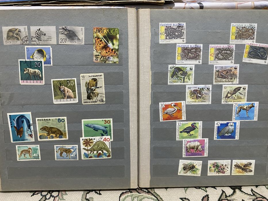 Альбом с марками ссср
