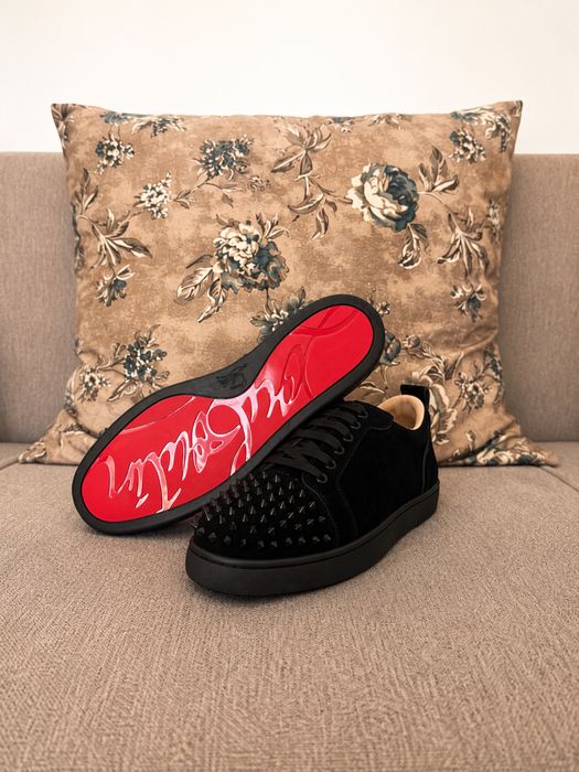 Christian Louboutin Low Spikes Black Edition