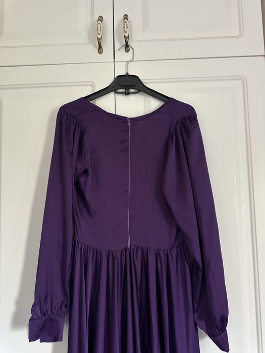 Rochie de seara  / ocazie , din matase , masura  M/ L