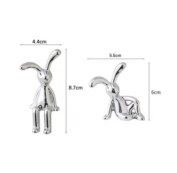 Комплект декоративни зайчета Украса Великден