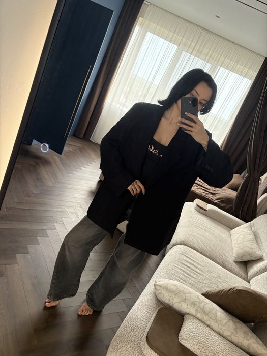 оверсайз пиджак zara