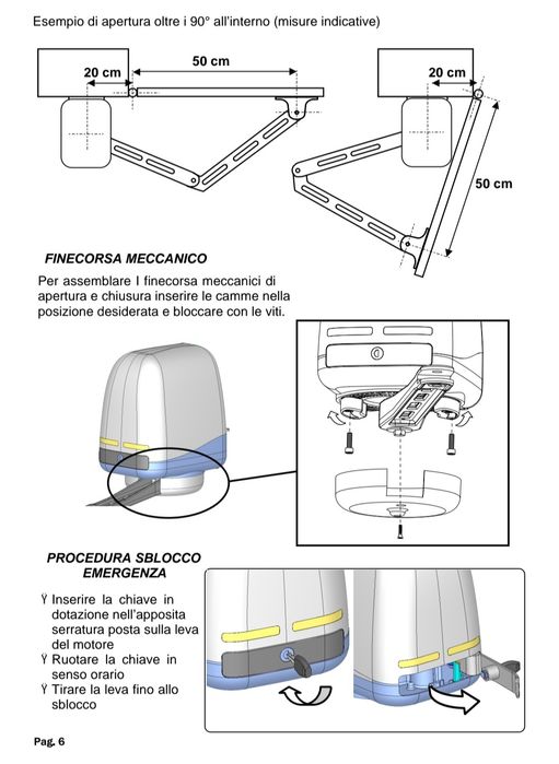 Автоматика за врати с крила на панти VDS IBIS