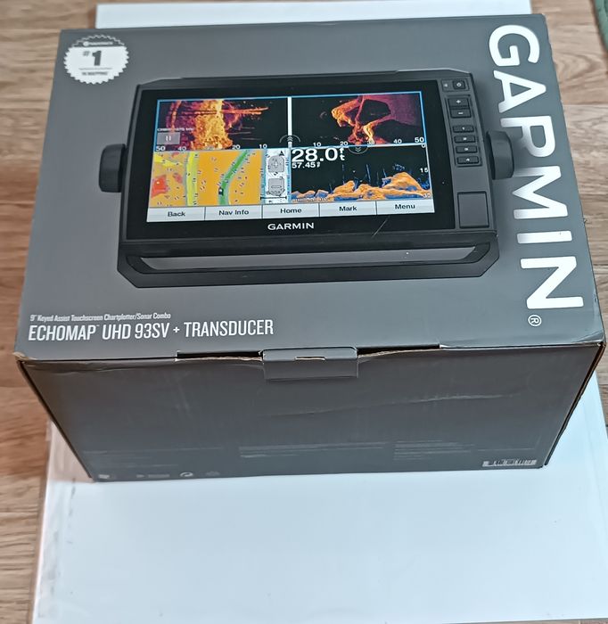 Продам эхолот GARMIN ECHOMAP UHD 93 SW+ 56 датчик.