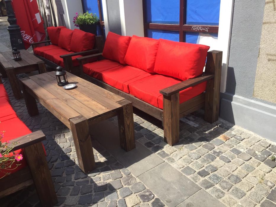 Set NOU 2 canapele + 1 masuta