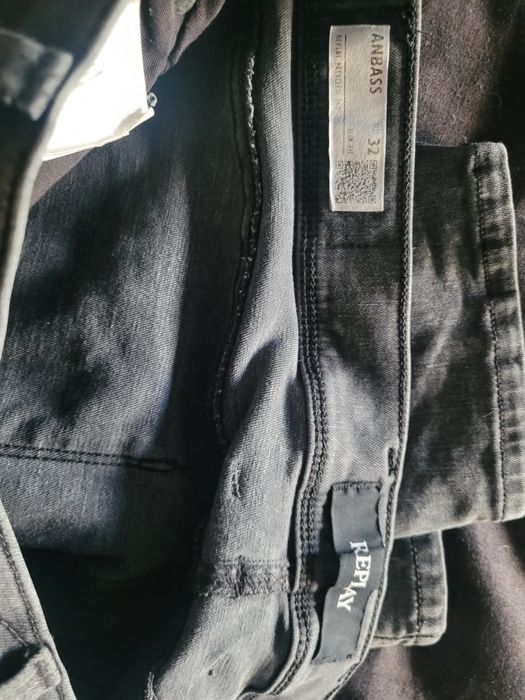 Дънки Replay сиви