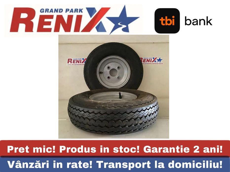 Roata de rezerva pentru remorca 4.8/4.00-8