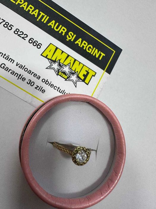 Inel piatra aur 14k 2.45gr (CTG)