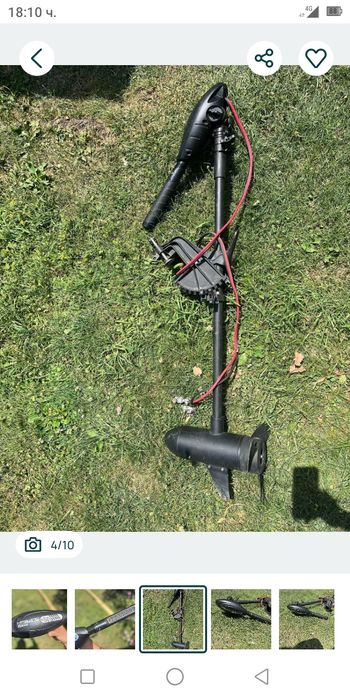 Ел.двигател 55lb за лодка