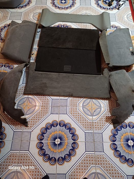 Обшивки багажника w124 универсал