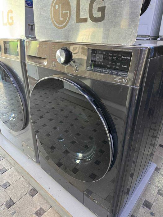 Стиральная машина LG 11 кг TW4V9EW9P AI DD TurboWash Steam+ ThinQ