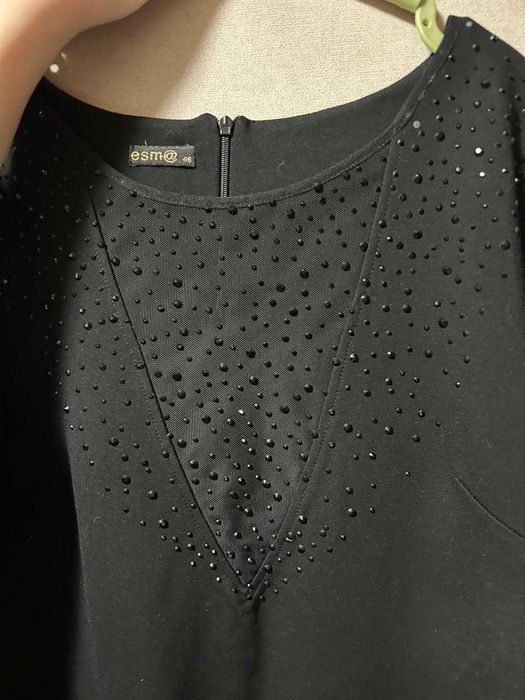 черное платье 46размера