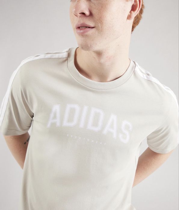 Adidas T-shirt ОРИГИНАЛНA мъжкa тенискa - М-L