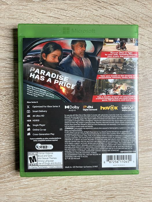 Farcry 6 xbox series