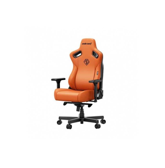 } Кресло AndaSeat Kaiser 3E XL ПВХ кожа оранжевое