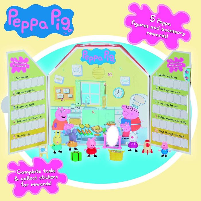 Фигурки на семейството на Пепа Пиг Джордж приятели Peppa Pig стикери