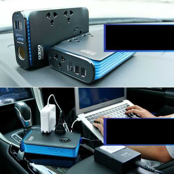 Автомобилен Инвертор модифицирана синусоида OZIO 200W