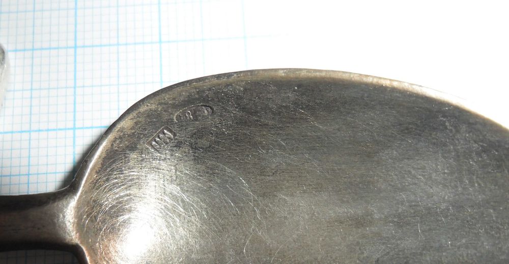 Ложечки серебряные, 875 проба, СССР.