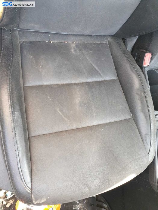 Scaun Dreapta Fata Pasager Sezut Tapiterie Semi Piele Semipiele Alcantara Skoda Superb 2 2008 - 2015 [C4193]