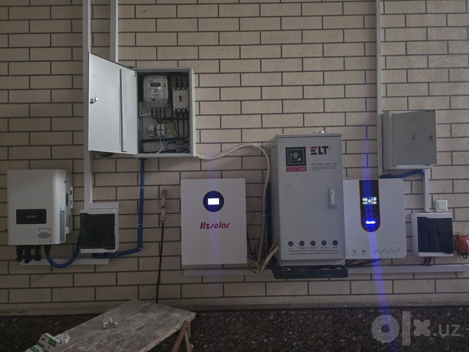 Quyosh panellarini sotish va ustanovka qilish xizmatlari  bor