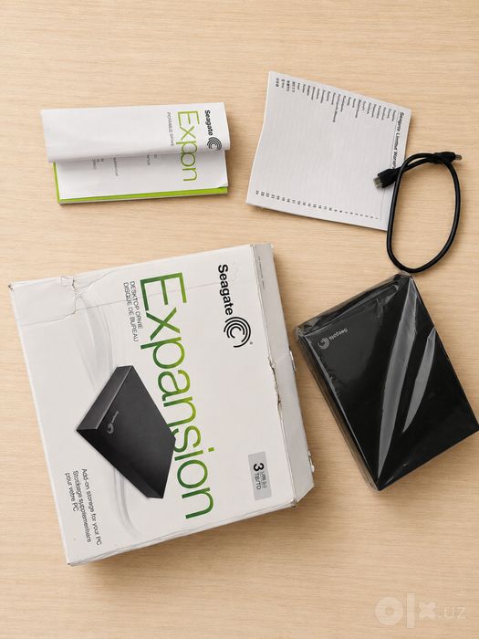 Hdd Внешний диск Seagate 3 тб коробка документ бор могу отправить bts