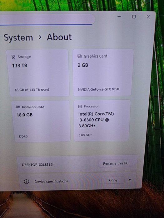 Vand PC Gaming i3-6300 si GTX 1050