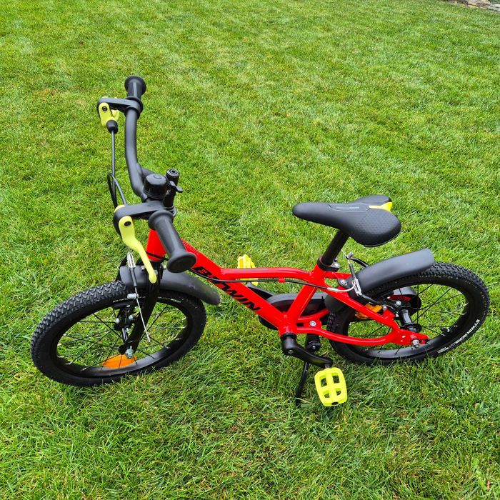 Bicicleta copii B-Twin Racing 900 16” (105-120 cm, Decathlon)