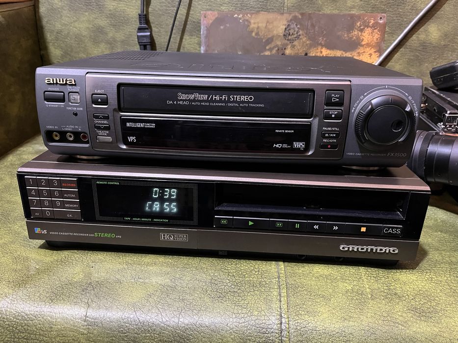 Player, Videorecorder vhs / SVHS
