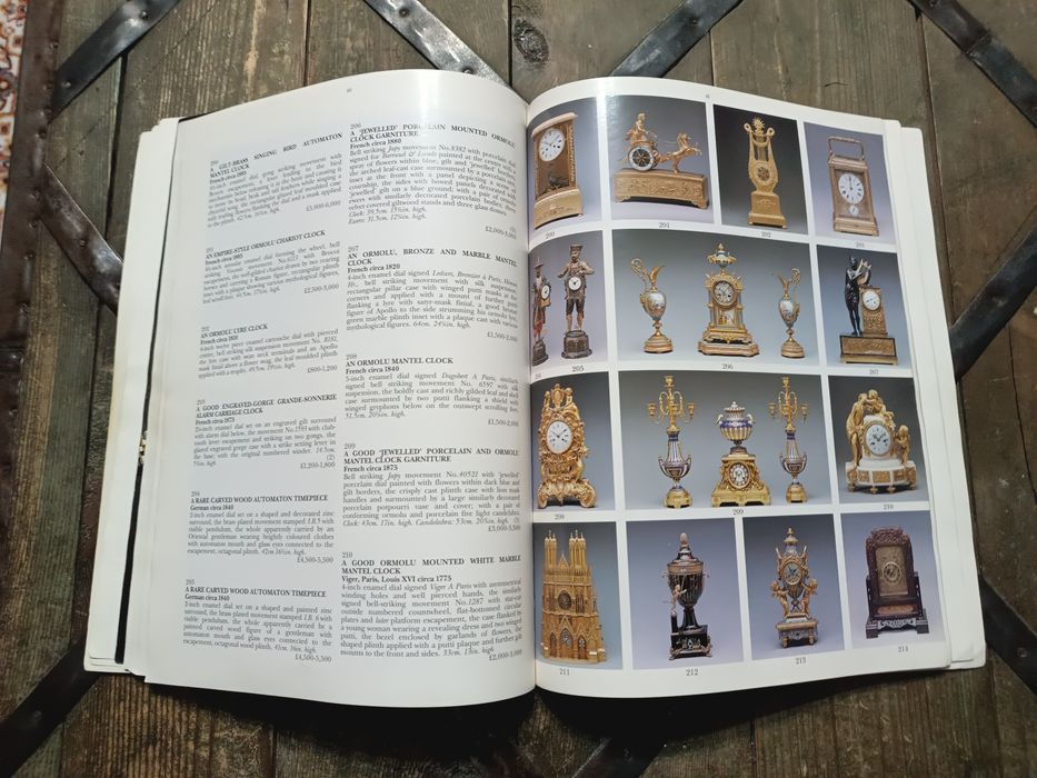 Часы Sothebys каталог 1993