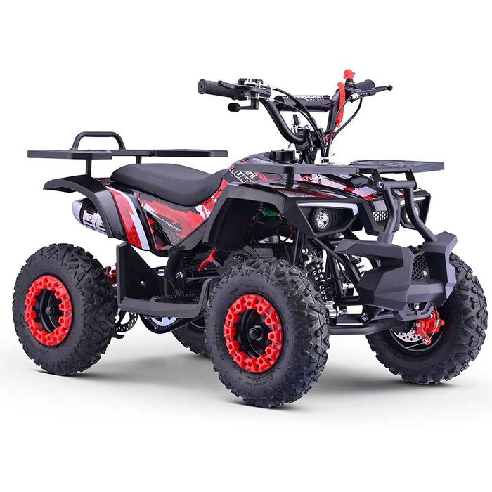 Atv copii 50 Mini Hunter 6" rosu
