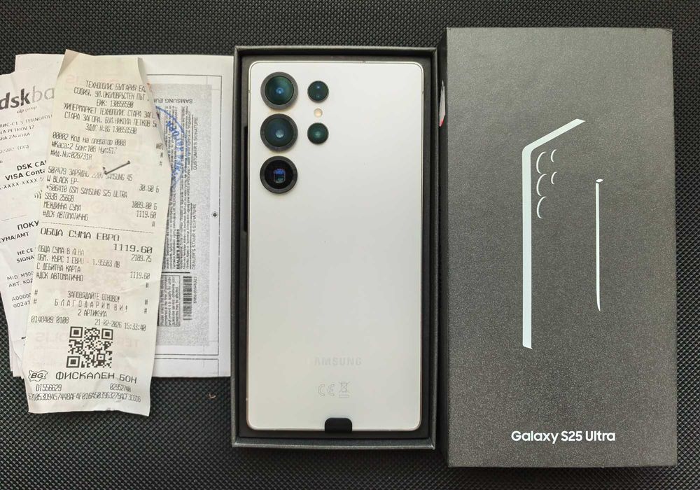 Samsung Galaxy S25 Ultra с Гаранция