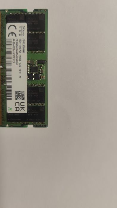 Skhynix Ddr5 sodimm(1x 16 gb 5600 mhz)